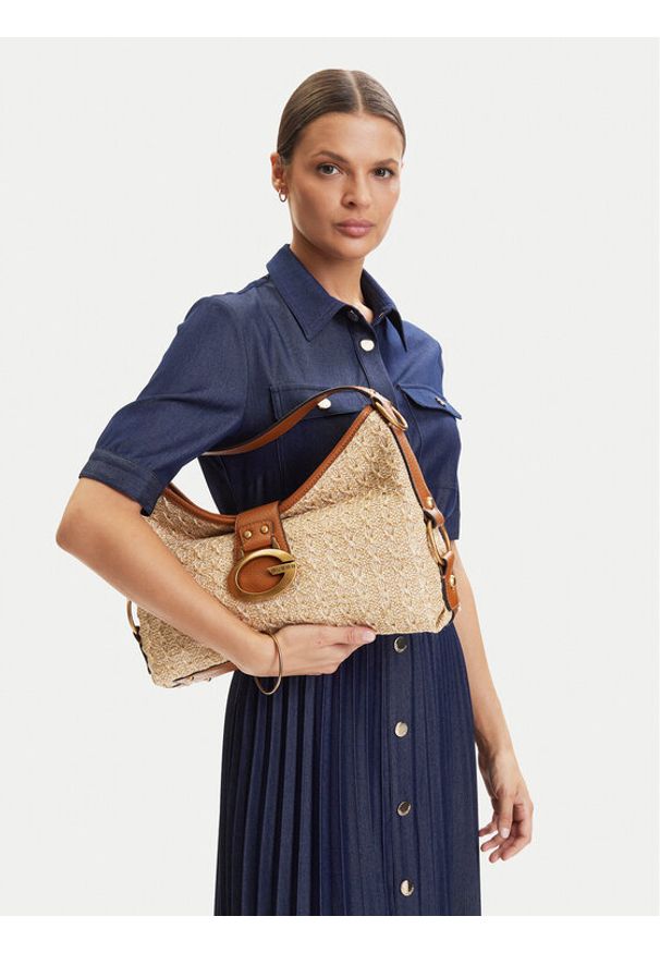 Guess Torebka Camden HWRB93 08180 Beżowy. Kolor: beżowy