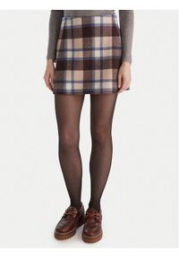MAX&Co. Spódnica mini Ozone 2526106104200 Kolorowy Regular Fit. Materiał: wełna. Wzór: kolorowy
