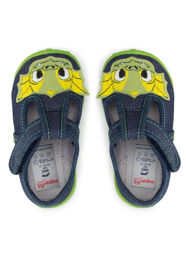 Kapcie Superfit. Kolor: niebieski