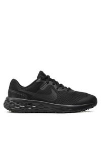 Nike Buty do biegania Revolution 6 Nn (GS) DD1096 001 Czarny. Kolor: czarny. Materiał: materiał. Model: Nike Revolution
