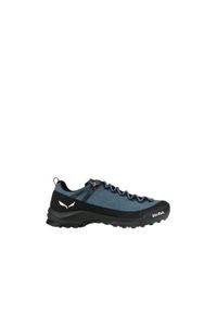 Salewa - Buty trekkingowe damskie Wildfire Canvas Women. Kolor: wielokolorowy, niebieski, czarny. Materiał: włókno, bawełna. Szerokość cholewki: normalna
