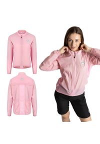 Kurtka rowerowa damska ATTABO Cahayo Jacket Windproof. Kolor: różowy. Sport: turystyka piesza #1
