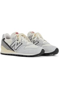 Buty unisex New Balance U996TG – szare. Kolor: szary. Materiał: skóra, syntetyk, materiał, zamsz. Szerokość cholewki: normalna. Model: New Balance 996 #2