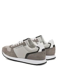 TOMMY HILFIGER - Tommy Hilfiger Sneakersy New Runner Eva Mix FM0FM05465 Szary. Kolor: szary. Materiał: zamsz, skóra #6