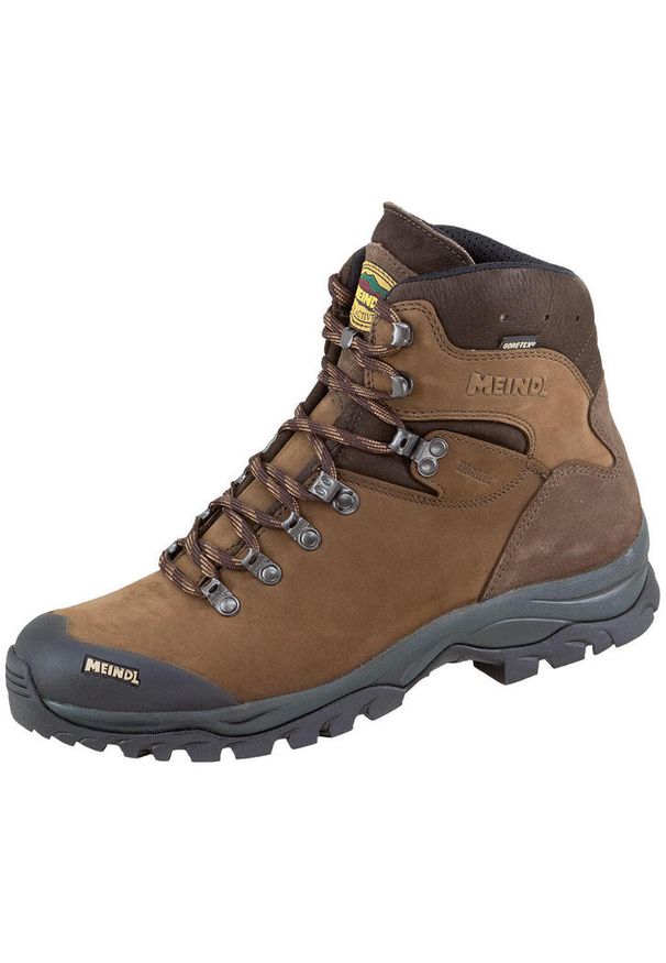MEINDL - Buty trekkingowe męskie Meindl Kansas z membraną Gore-Tex. Kolor: brązowy. Technologia: Gore-Tex