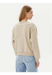 Calvin Klein Jeans Bluza LV047B234G Beżowy Relaxed Fit. Kolor: beżowy. Materiał: bawełna