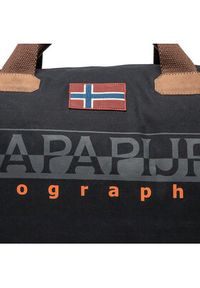 Napapijri Torba podróżna Bering 3 NP0A4GGM Czarny. Kolor: czarny. Materiał: materiał #5