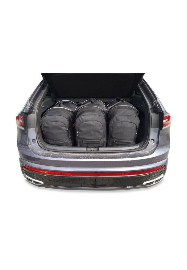 KJUST - Torby Do Bagażnika Vw Taigo 2022+ 3Szt Kjust. Kolor: czarny. Styl: sportowy