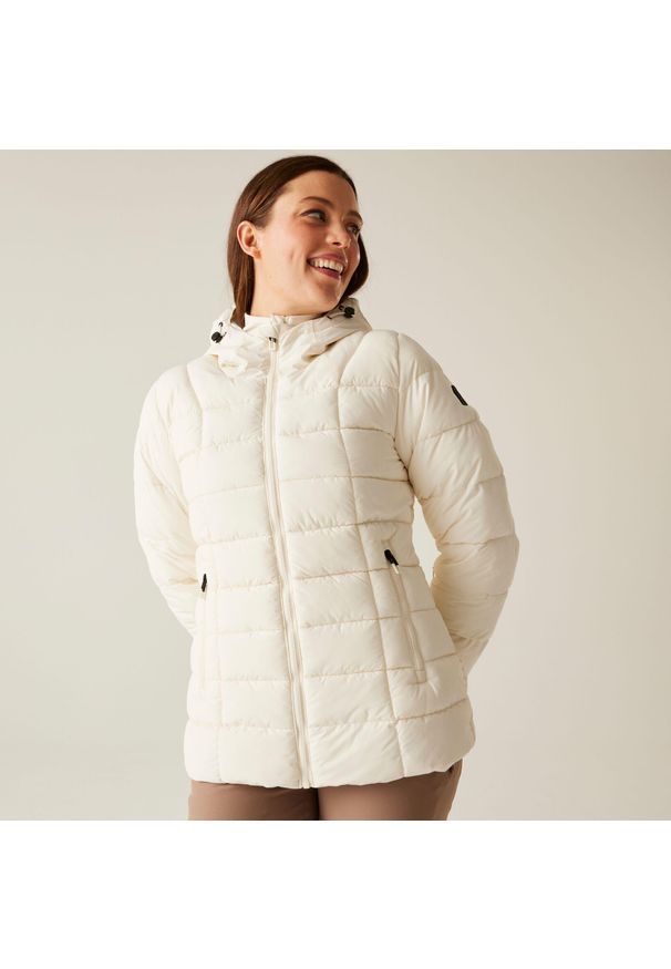 DARE 2B - Kurtka narciarska damska z membraną Blindside Dare 2b. Kolor: biały. Materiał: materiał. Sezon: zima. Sport: narciarstwo