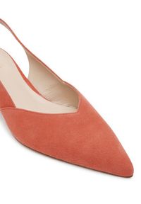 HÖGL Sandały Laura 9-104612 Koralowy. Kolor: pomarańczowy. Materiał: zamsz, skóra