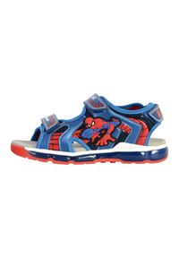 Sandały Geox Model J Sandal Android Boy Kolor Niebieski. Kolor: niebieski. Materiał: tkanina. Sezon: lato