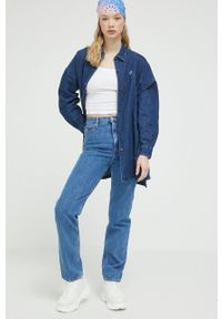 Hollister Co. top damski kolor biały. Kolor: biały. Materiał: materiał, dzianina. Długość rękawa: na ramiączkach #3