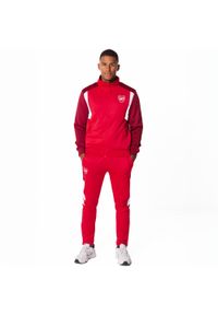 ARSENAL - Dres piłkarski dla dorosłych Arsenal 23/24. Kolor: czerwony. Materiał: dresówka. Sport: piłka nożna