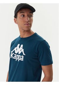Kappa T-Shirt Authentic 361N6QW Granatowy Regular Fit. Kolor: niebieski. Materiał: bawełna #2