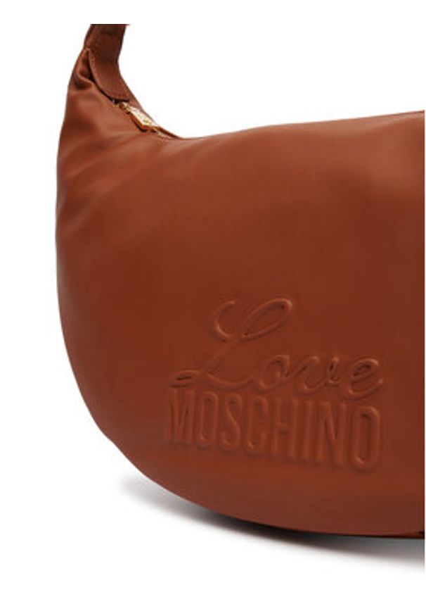 Love Moschino - LOVE MOSCHINO Torebka JC4222PP0OKA0300 Brązowy. Kolor: brązowy. Materiał: skórzane