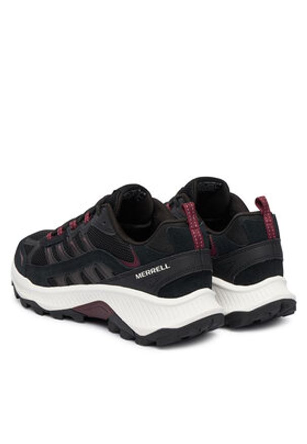 Merrell Sneakersy Speed Strike 2 J007401 Czarny. Kolor: czarny. Materiał: materiał