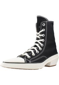 Converse - CONVERSE CHUCK 70 DE LUXE POINTED HI Czarny. Kolor: czarny. Materiał: tkanina. Styl: sportowy #1