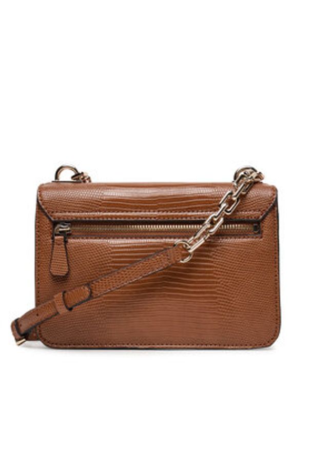 Guess Torebka Salinge HWKG96 24200 Brązowy. Kolor: brązowy. Materiał: skórzane
