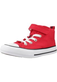 Converse - Buty CONVERSE CHUCK TAYLOR ALL STAR MALDEN STREET 1V MID Czerwony. Okazja: na co dzień. Kolor: czerwony. Materiał: tkanina. Model: Converse All Star #1