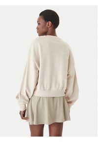 Adidas - adidas Bluza Stadium JY6969 Beżowy Loose Fit. Kolor: beżowy. Materiał: bawełna #2