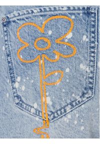 Guess Szorty jeansowe Mom W3GD26 D4YO0 Niebieski Regular Fit. Kolor: niebieski. Materiał: jeans, bawełna #5