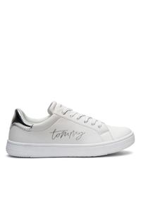 TOMMY HILFIGER - Sneakersy dziecięce białe Tommy Hilfiger T3A4-31160-1190-X025. Kolor: biały. Sezon: lato
