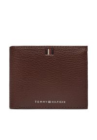 TOMMY HILFIGER - Tommy Hilfiger Duży Portfel Męski Th Central Cc And Coin Brązowy. Kolor: brązowy. Materiał: skóra #1