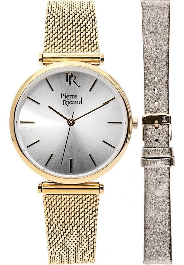 Zegarek Pierre Ricaud Zegarek damski Pierre Ricaud P22044.1113Q-SET złoty. Kolor: złoty