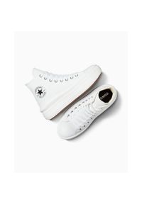 Trampki Converse Chuck Taylor All Star Move Hi, Dla obu płci. Kolor: biały. Materiał: materiał. Model: Converse All Star