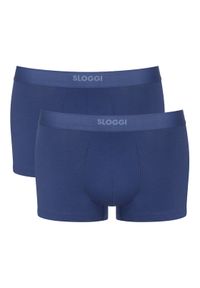 Sloggi Komplet bokserek 10222379 Niebieski. Kolor: niebieski. Materiał: bawełna #1