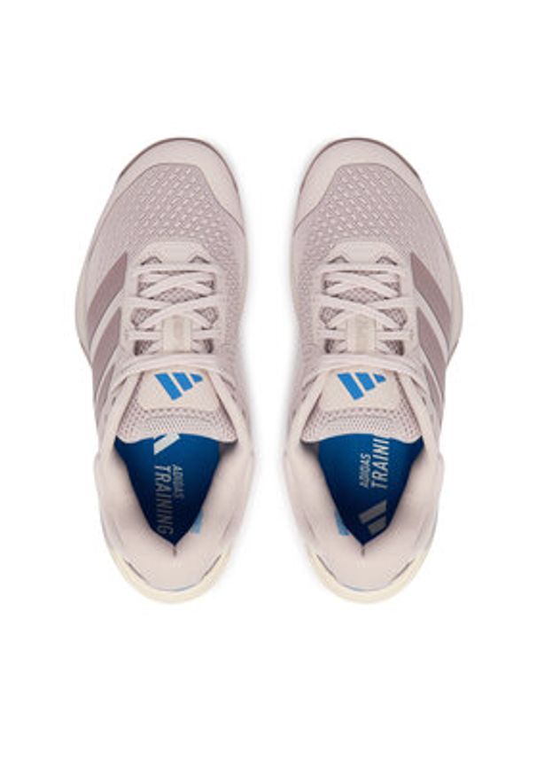 Adidas - adidas Buty na siłownię Dropset 4 JR4668 Fioletowy. Kolor: fioletowy. Materiał: materiał. Sport: fitness