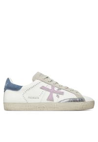 Premiata Sneakersy Stevend 7273 Écru. Materiał: skóra #1