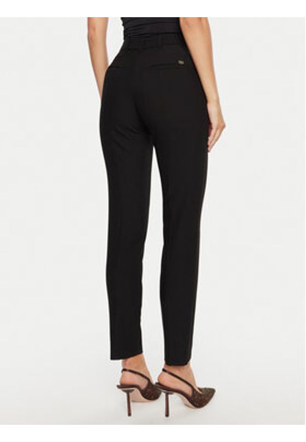 Marciano Guess Chinosy Celia 4BGB04 7046A Czarny Regular Fit. Kolor: czarny. Materiał: syntetyk