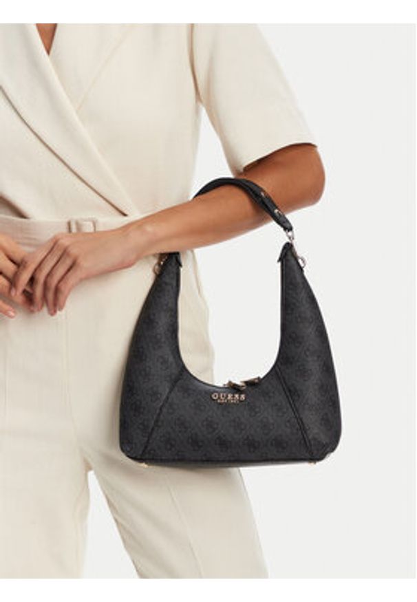 Guess Torebka Calista HWSG73 34170 Szary. Kolor: szary. Materiał: skórzane