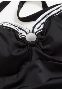 bonprix - Kostium kąpielowy shape z poliamidu z recyklingu, lekki stopień modelowania sylwetki. Kolor: czarny. Materiał: poliamid #3