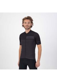ROGELLI - Koszulka rowerowa męska Rogelli BLOCK. Kolor: czarny. Sport: kolarstwo #1