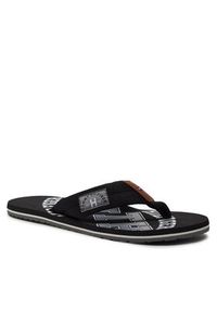 TOMMY HILFIGER - Tommy Hilfiger Japonki Essential Th Beach Sandal FM0FM01369 Czarny. Kolor: czarny. Materiał: materiał #5