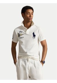 Polo Ralph Lauren Polo 710B21921003 Biały Regular Fit. Typ kołnierza: polo. Kolor: biały. Materiał: bawełna #1