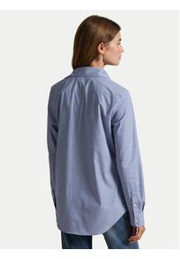 Polo Ralph Lauren Koszula 211941509004 Błękitny Slim Fit. Typ kołnierza: polo. Kolor: niebieski. Materiał: bawełna #6