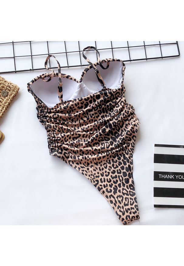 Intica - Strój kąpielowy z cienkimi ramiączkami na plażę i basen Tahmina. Kolor: czarny. Materiał: materiał