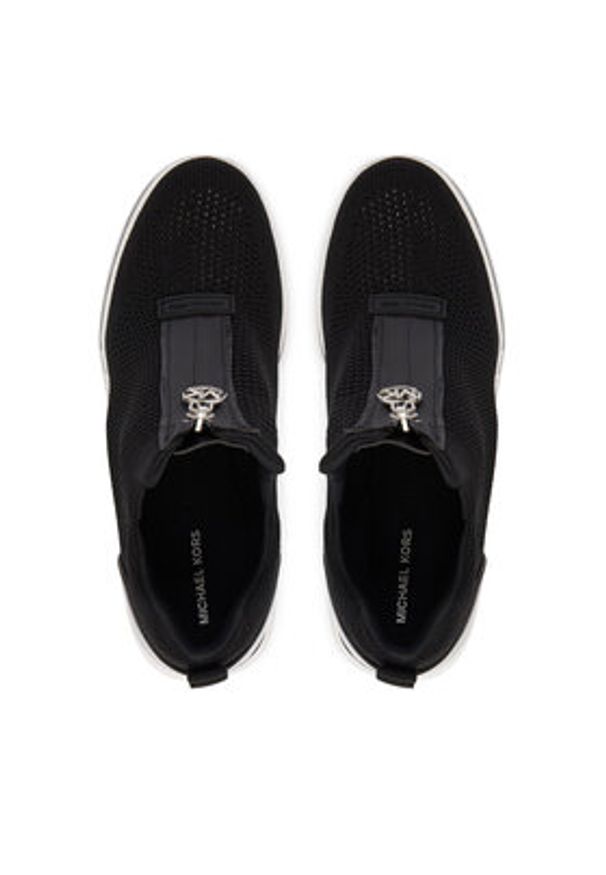 MICHAEL Michael Kors Sneakersy Emmy 43R6EMFP2D Czarny. Kolor: czarny. Materiał: materiał