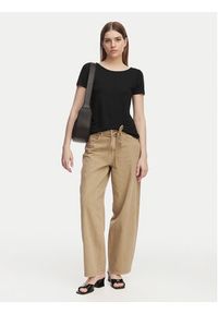 only - ONLY Bluzka Bera 15368588 Czarny Regular Fit. Kolor: czarny. Materiał: wiskoza #6