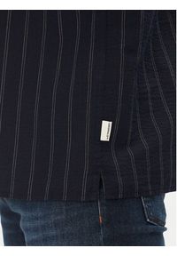 Jack & Jones - Jack&Jones Koszula Luke 12271099 Granatowy Relaxed Fit. Kolor: niebieski. Materiał: bawełna, syntetyk #5