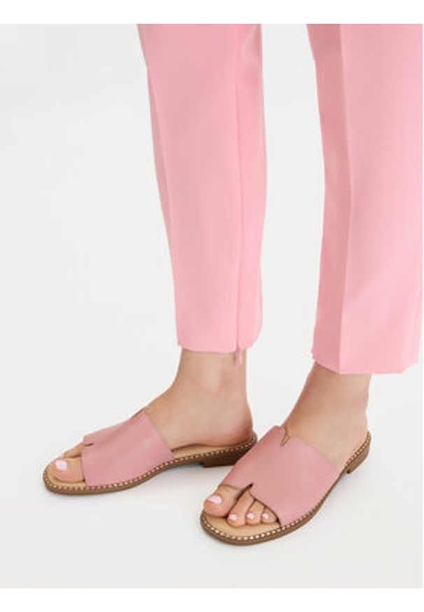 Lasocki Klapki CEO-RST-KM215-01 Różowy. Kolor: różowy. Materiał: skóra