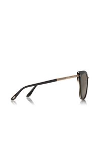 Tom Ford - TOM FORD - Czarne okulary przeciwsłoneczne Simona. Kolor: czarny #8
