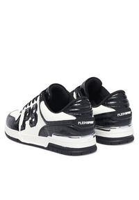 Plein Sport Sneakersy SAFS USC0934 SLE004N Biały. Kolor: biały. Materiał: skóra #4