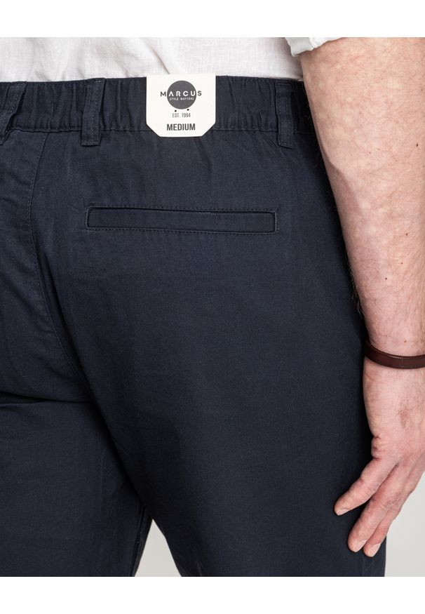 MARCUS - Męskie Spodenki Marcus Wilson shorts Dark Sapphire 19-402000