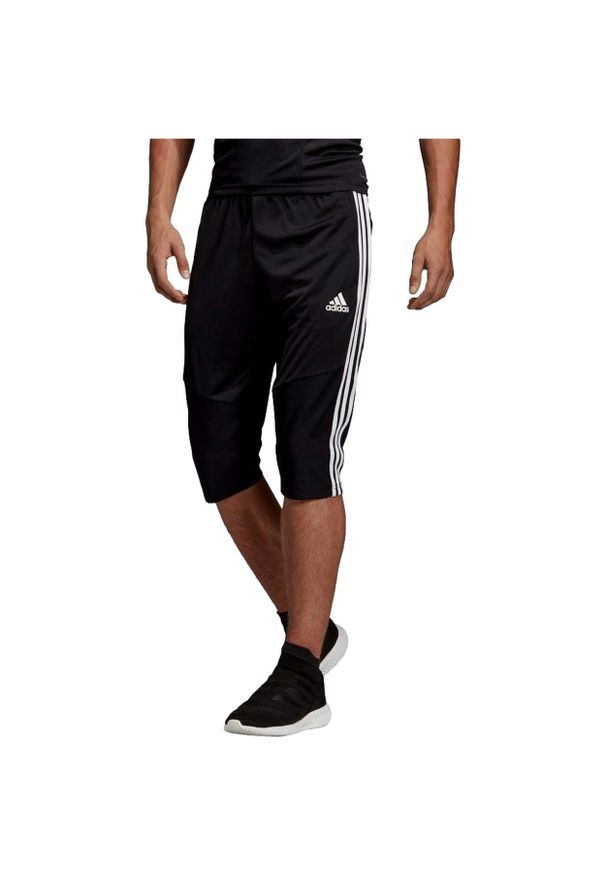 Adidas - Tiro 19 Pant Spodnie Treningowe 3/4 948. Kolor: czarny. Sport: piłka nożna
