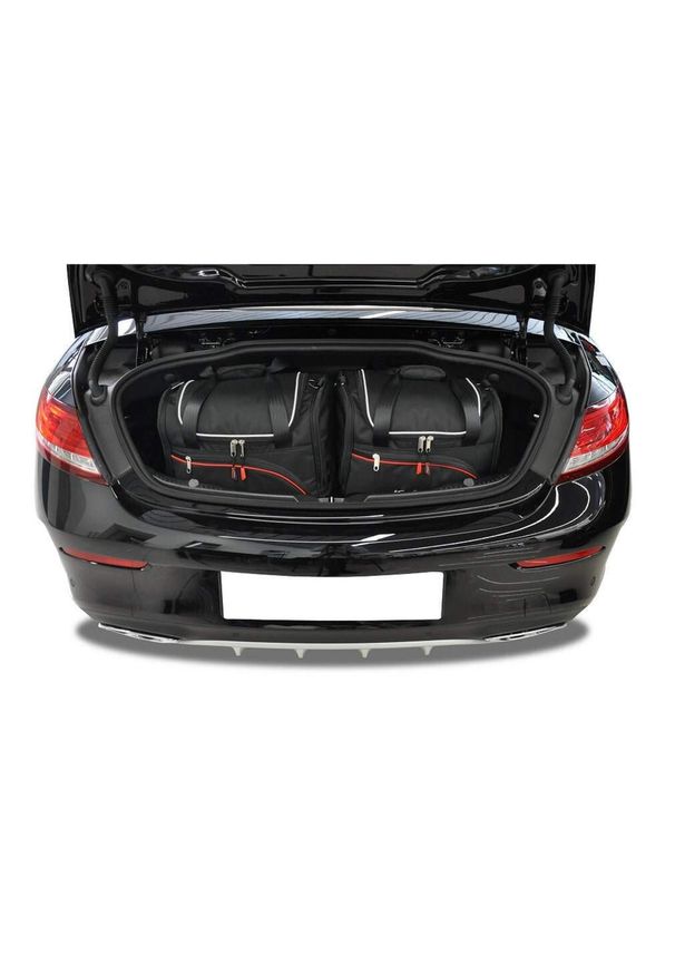 KJUST - Torby Do Bagażnika Mercedes-Benz C Cabrio 2016-2021 4Szt Kjust. Kolor: czarny. Styl: sportowy