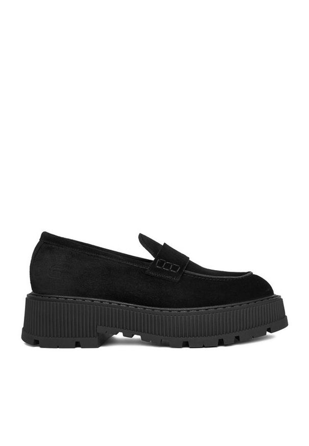 G-Star RAW - G-Star Raw Loafersy EO-HAYAT-9001-25 Czarny. Kolor: czarny. Materiał: zamsz, skóra